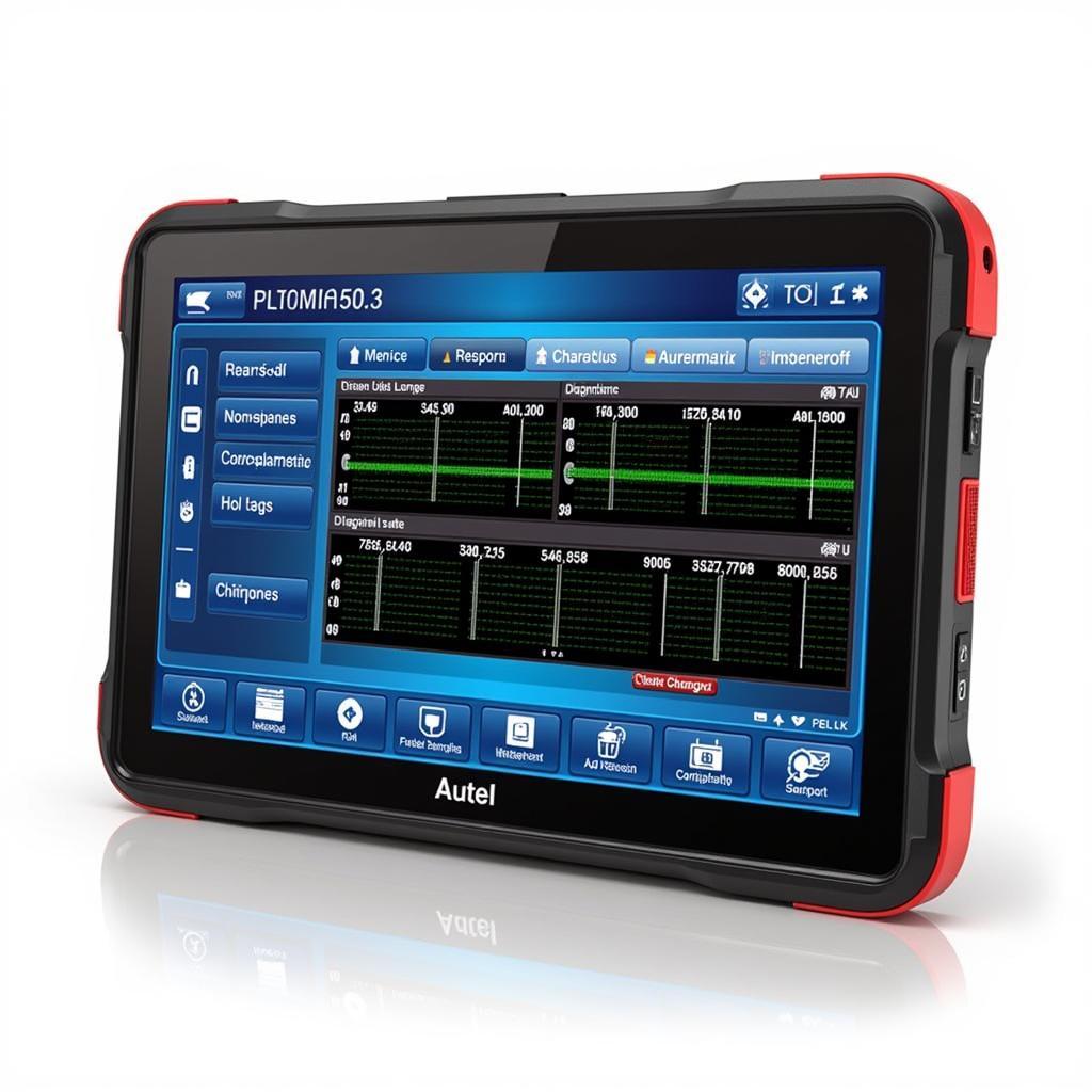 Autel MS906 Displaying Diagnostic Information