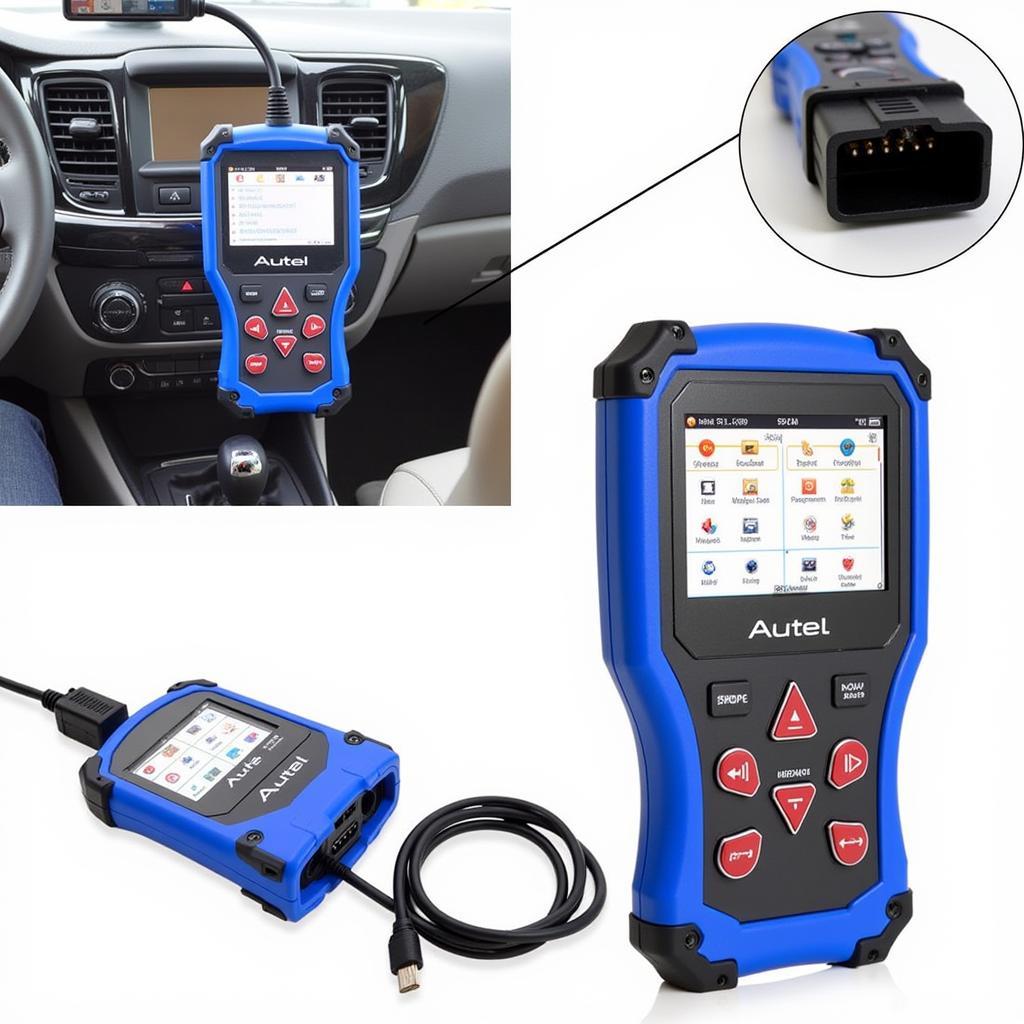 Autel MS908CV Performing Diagnostics