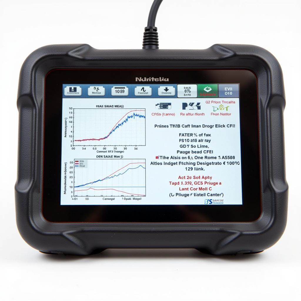 Autel MS908P Displaying Diagnostic Data