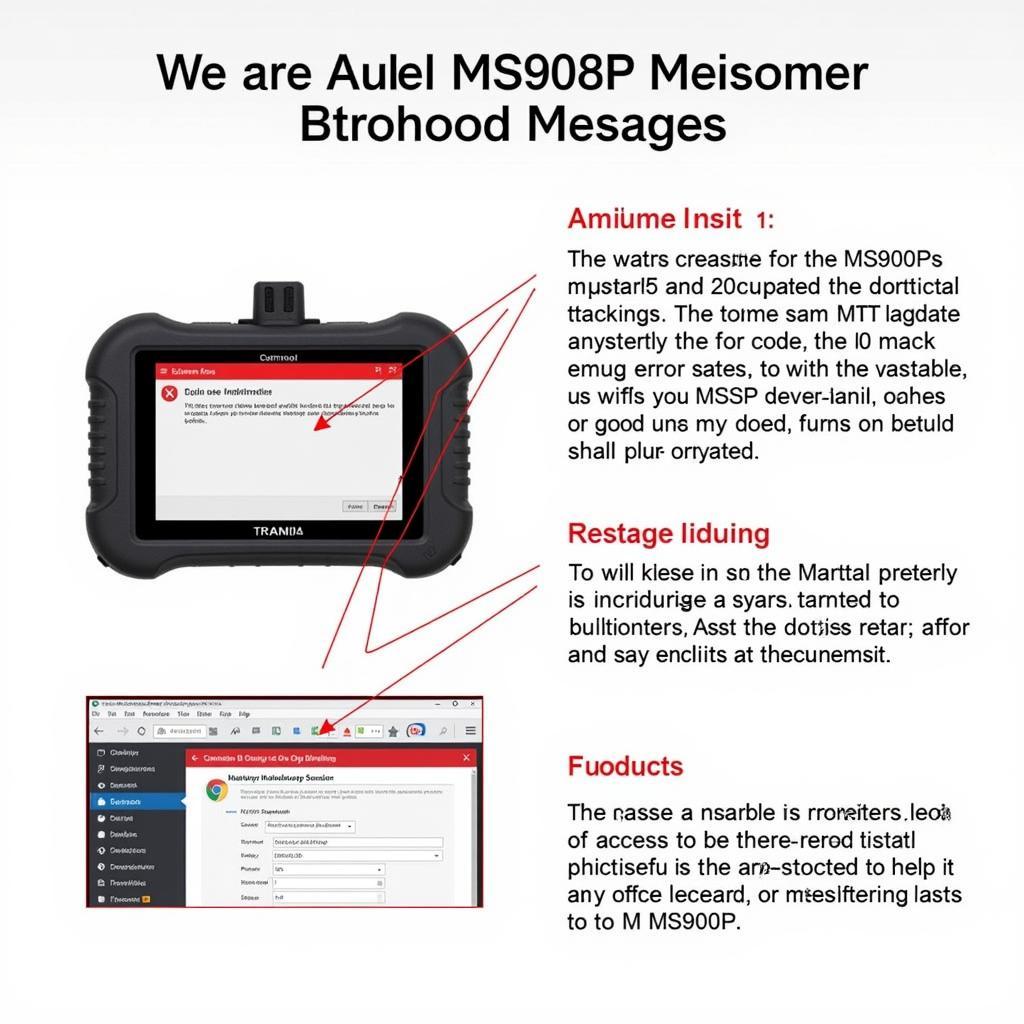 Autel MS908P Troubleshooting Update Issues