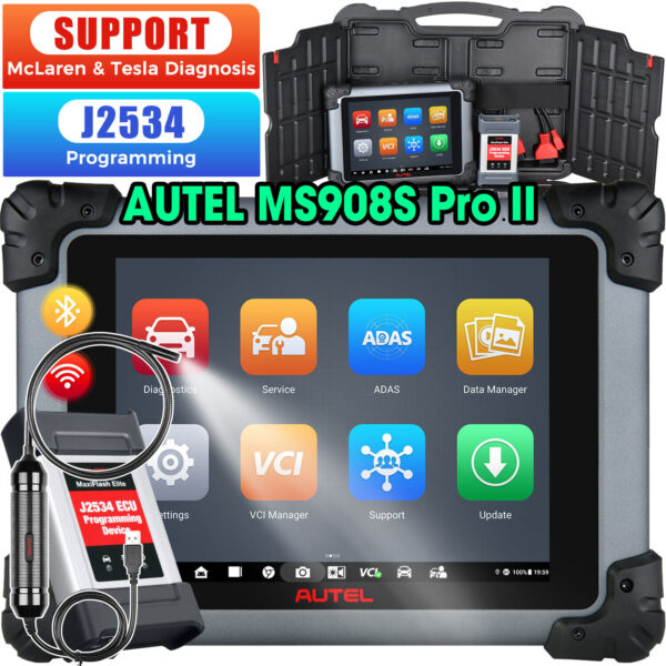 AUTEL MS908S PRO II LEVEL-UP programming TOOL- PROVEN SOLUTION FOR WORKSHOPS