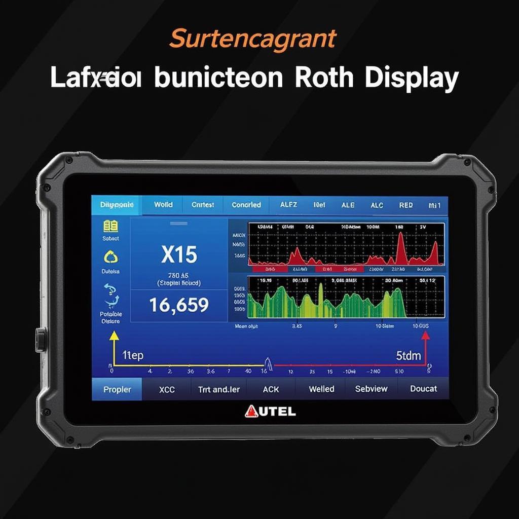 Autel MS909 Diagnostic Screen in Action