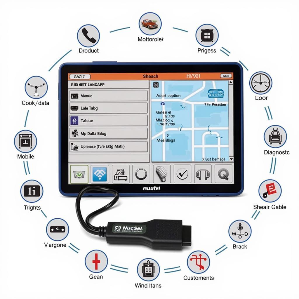 Autel MS909 User Interface