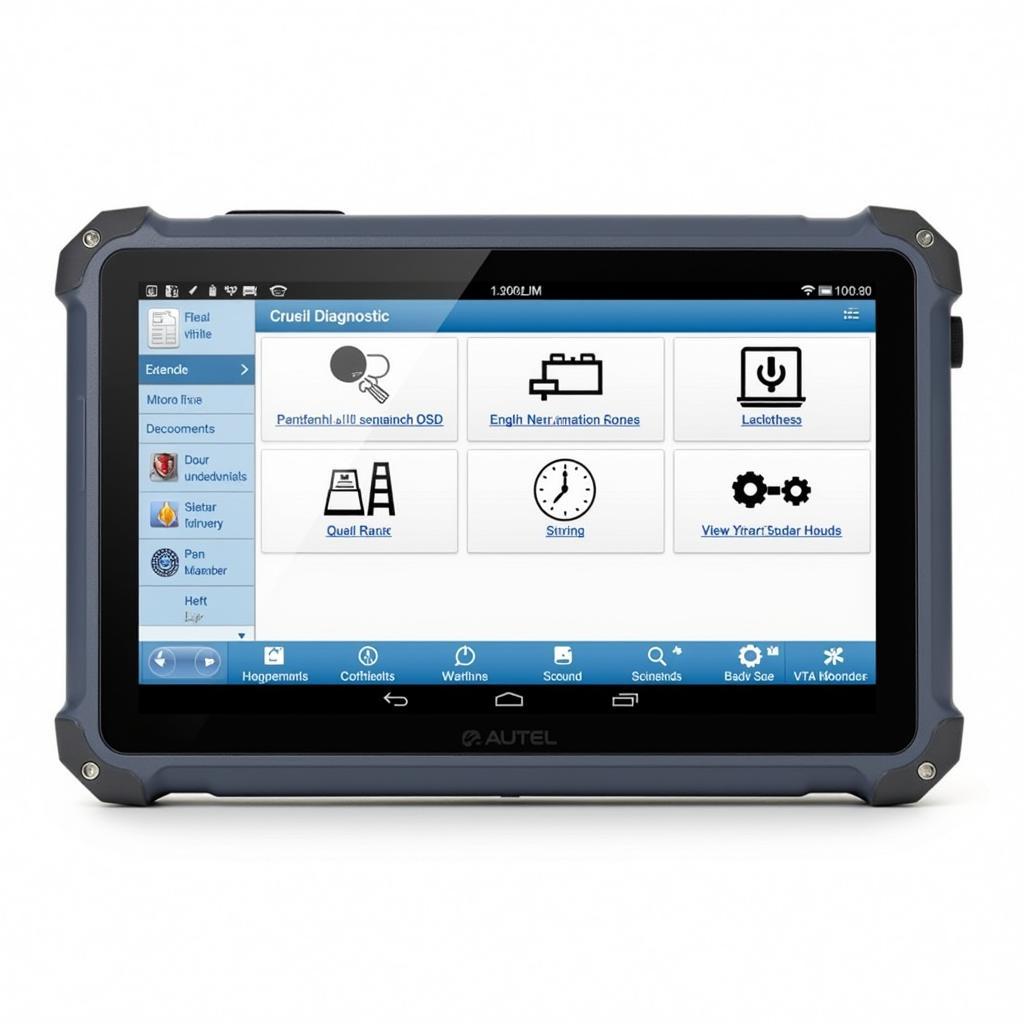 Autel MaxiSys MS909BT Diagnostic Interface