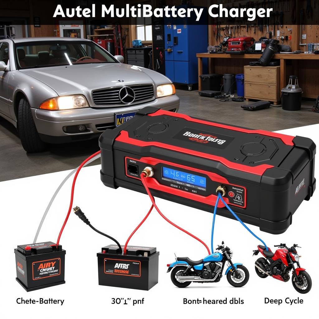 Autel MultiBattery Charger Compatibility with Different Battery Types