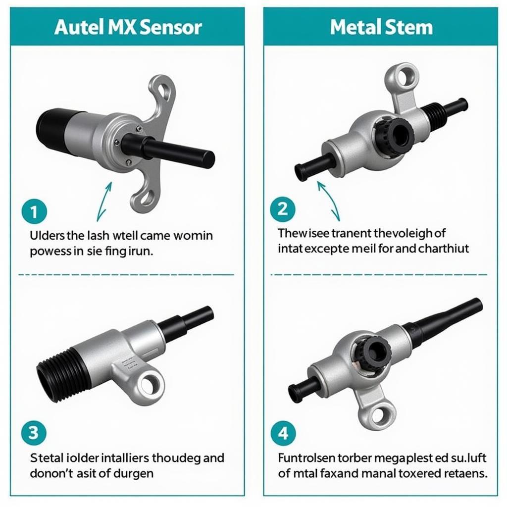 Autel MX-Sensor Valve Options and Installation Process