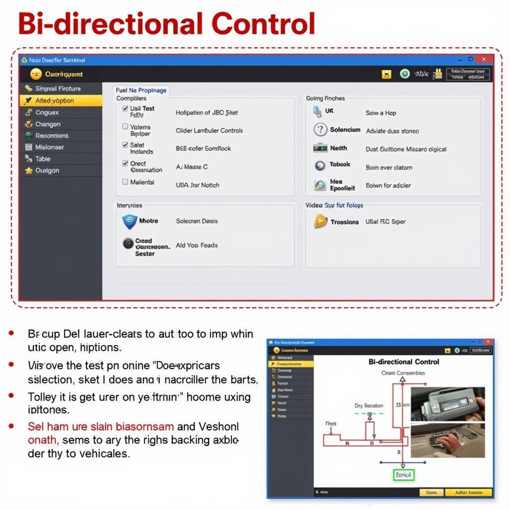 Autel MX900 Bi-directional Control Demonstration