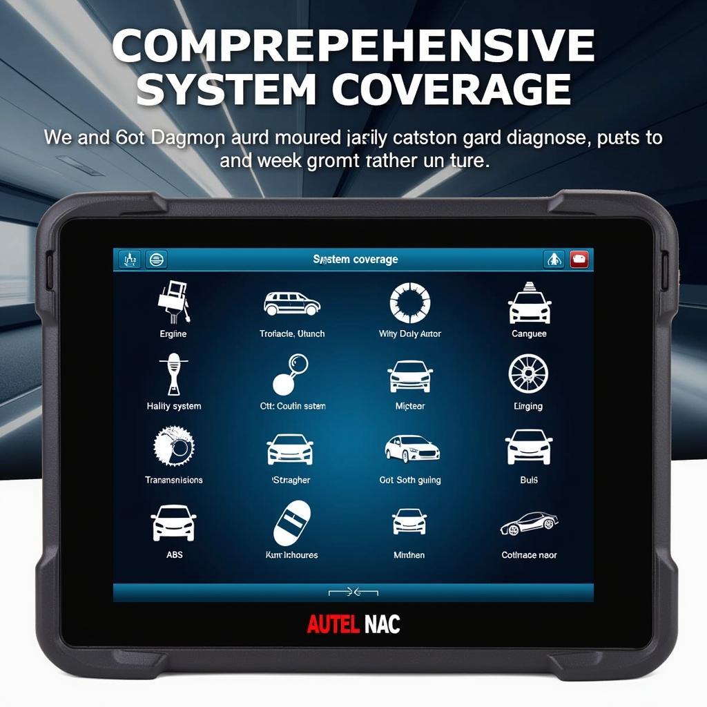 Autel Nac Comprehensive System Diagnostics