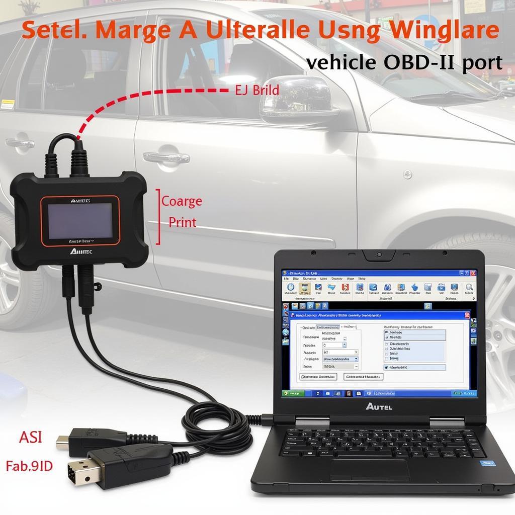 Autel Pass Thru Software Connection Diagram