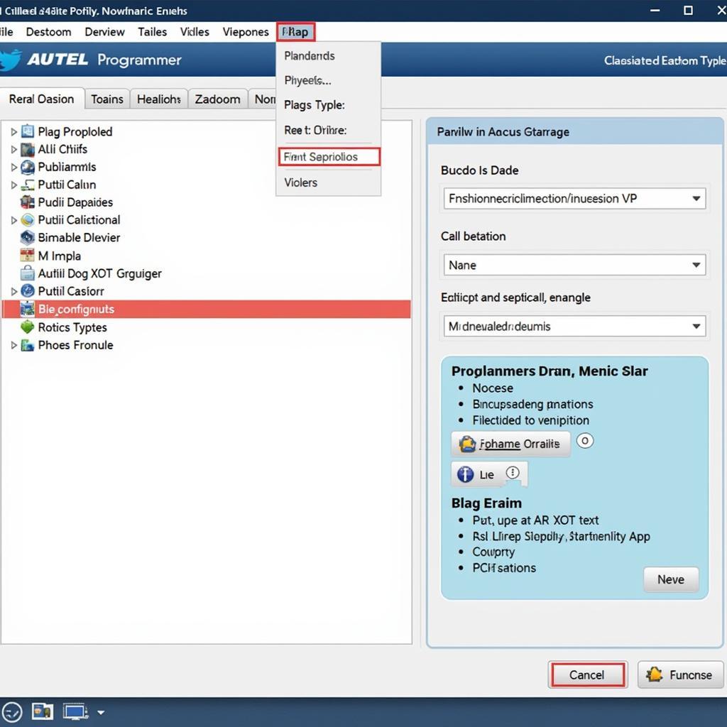 Autel Programmer Interface