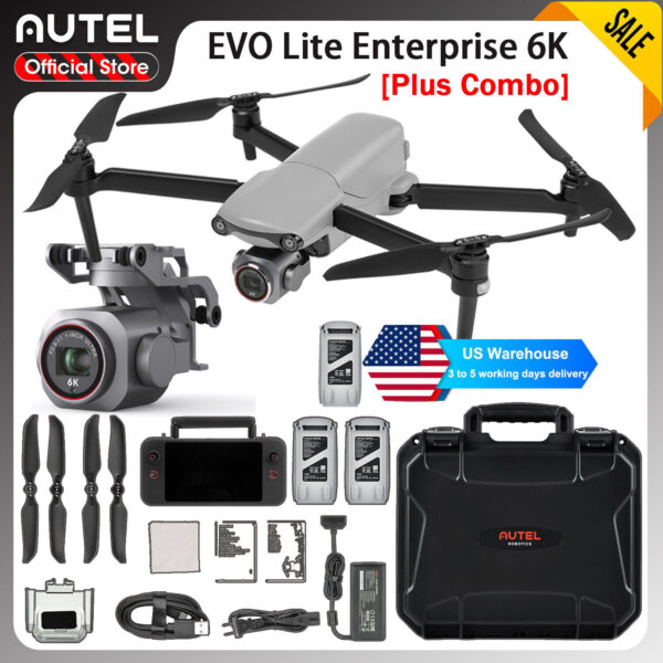 Autel Robotics EVO Lite Enterprise 6K 1in CMOS Visible-light Camera 【Plus Combo】