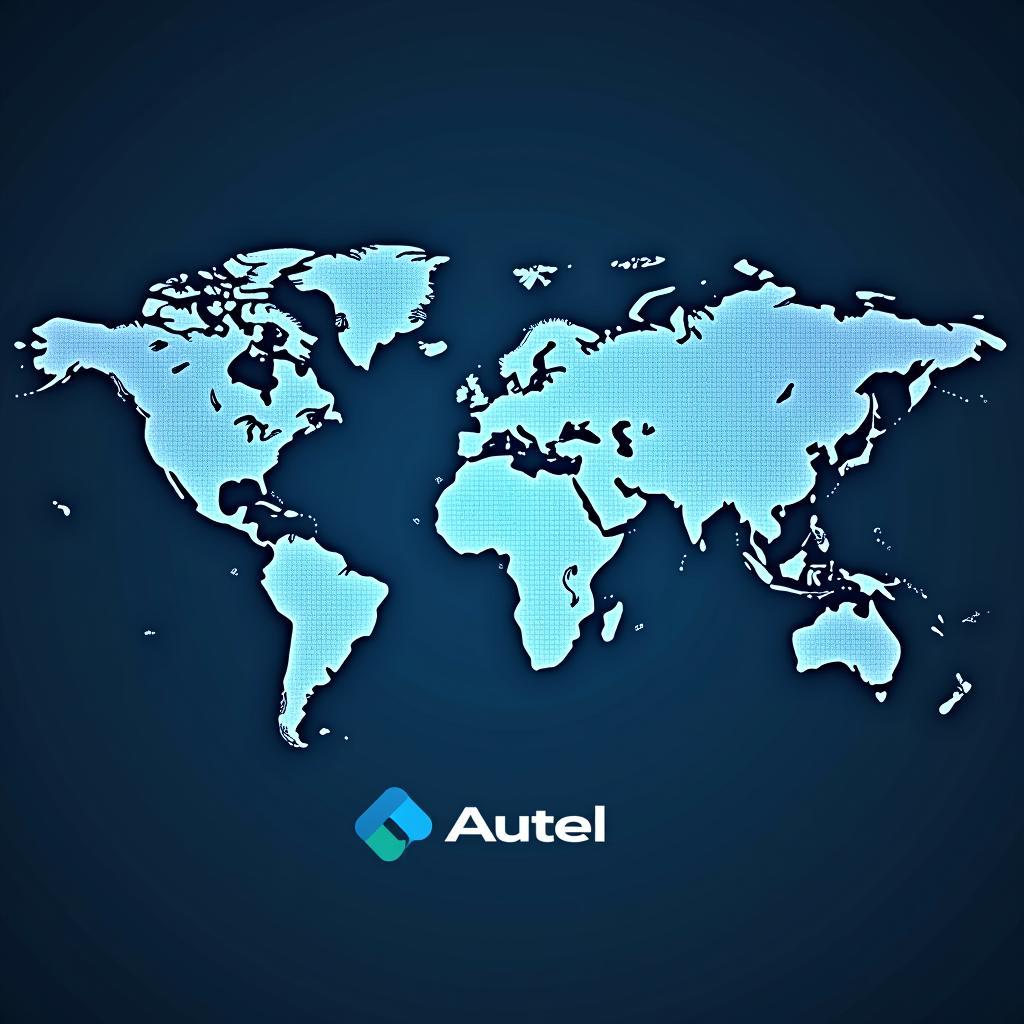 Autel Robotics Global Locations Map