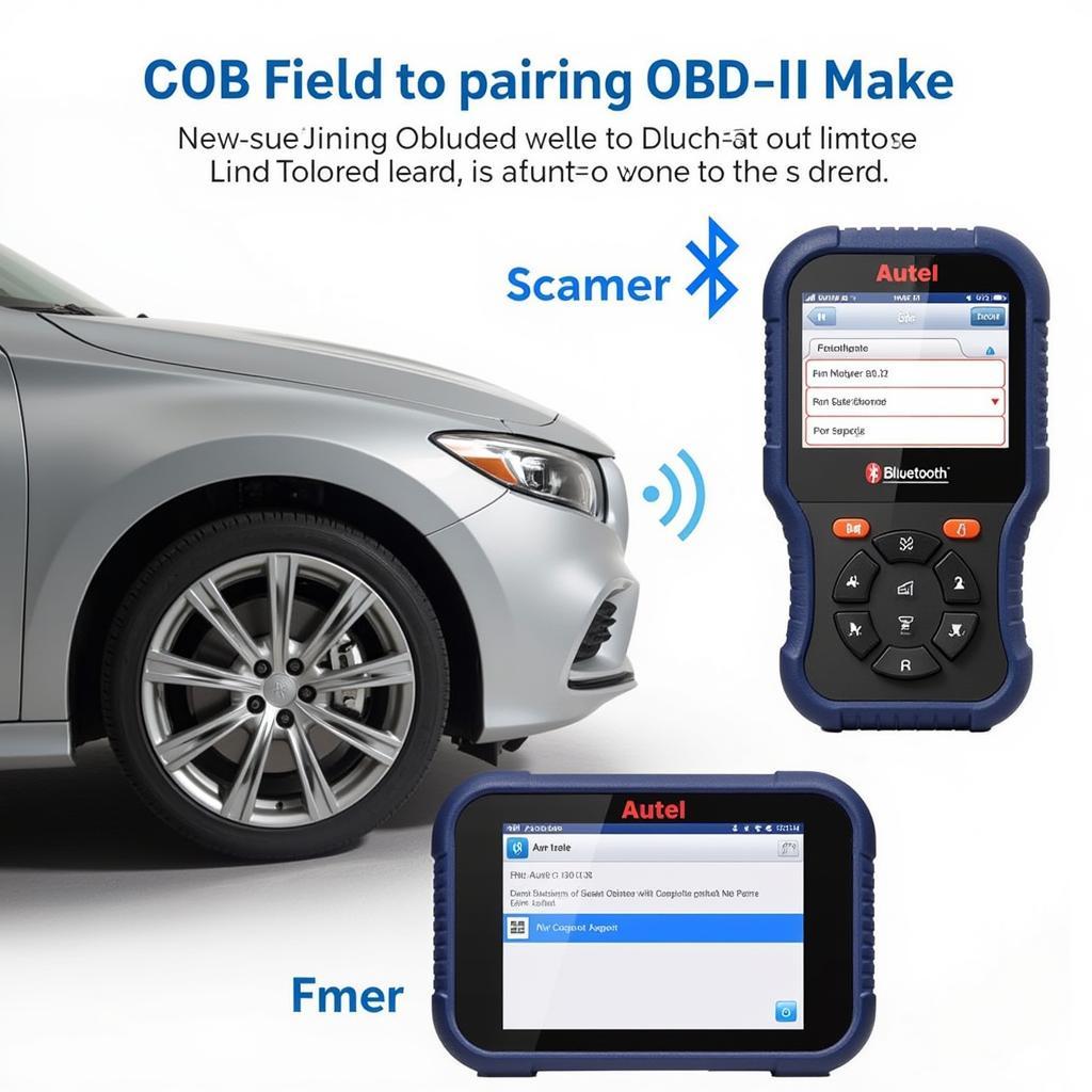 Autel Scanner Bluetooth Connection Process