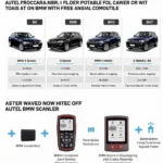 Autel Scanners and Compatible BMW Models