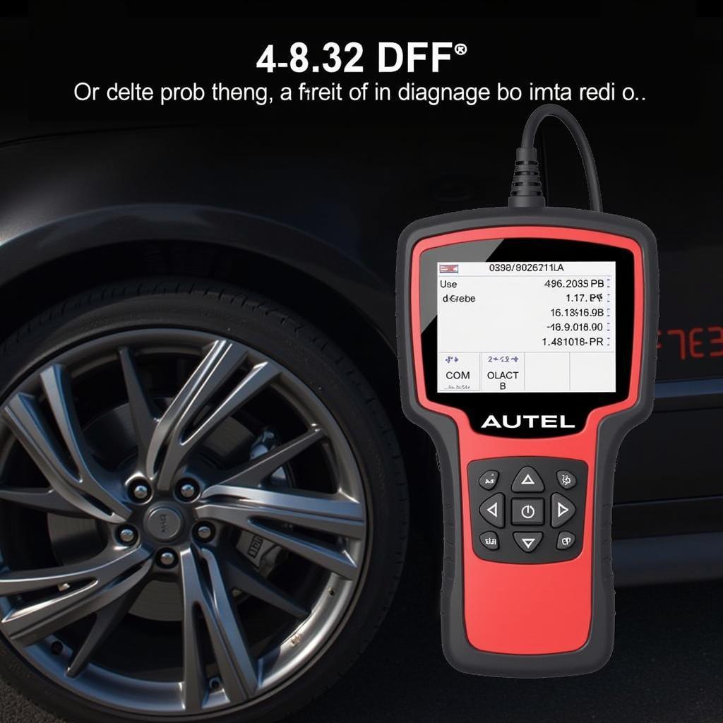 Autel Scanner Diagnosing DPF