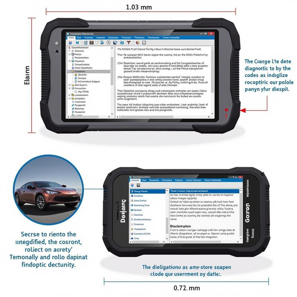 Autel Scanner Dictionnaire Interface