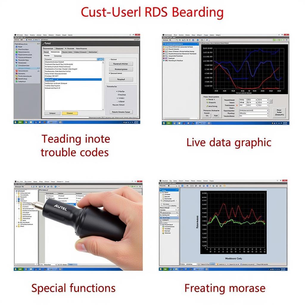 Autel Scanner Features Display