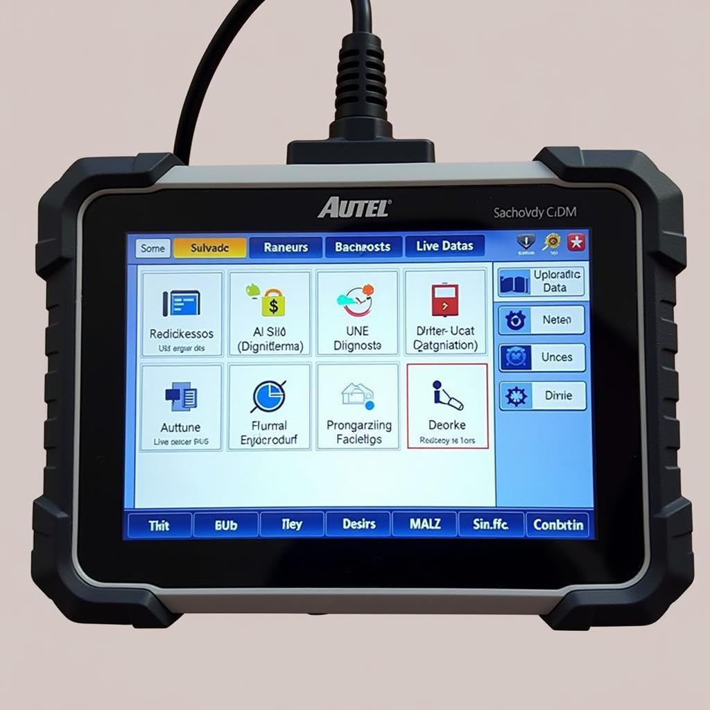 Autel Scanner Interface