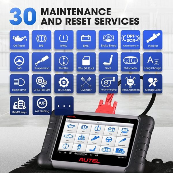 Autel Scanner MaxiPRO MP808 2-Year Free Updates Bi-Directional Control