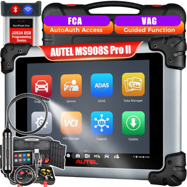 Autel Scanner MaxiSYS MS908S II 9.7-inch Diagnostic tablet 4GB 128GB Android 10