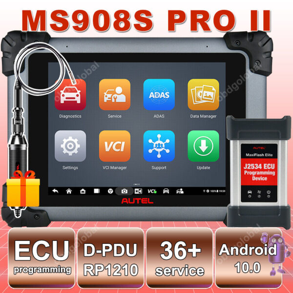 Autel Scanner MaxiSys MS908S PRO II as Elite J2534 programming Diagnostic Tool