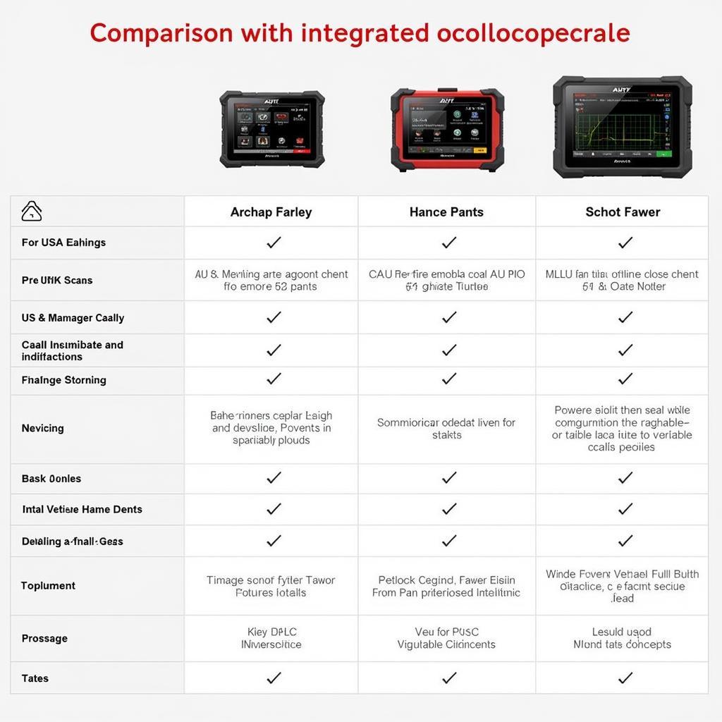 Comparing Autel Scanners with Scope Functionality