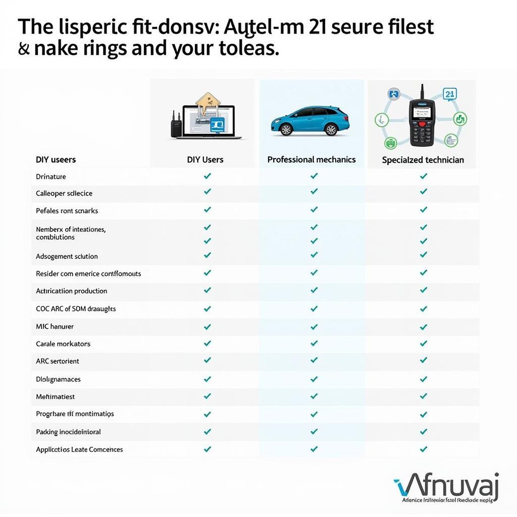 Autel Scanner Selection Guide