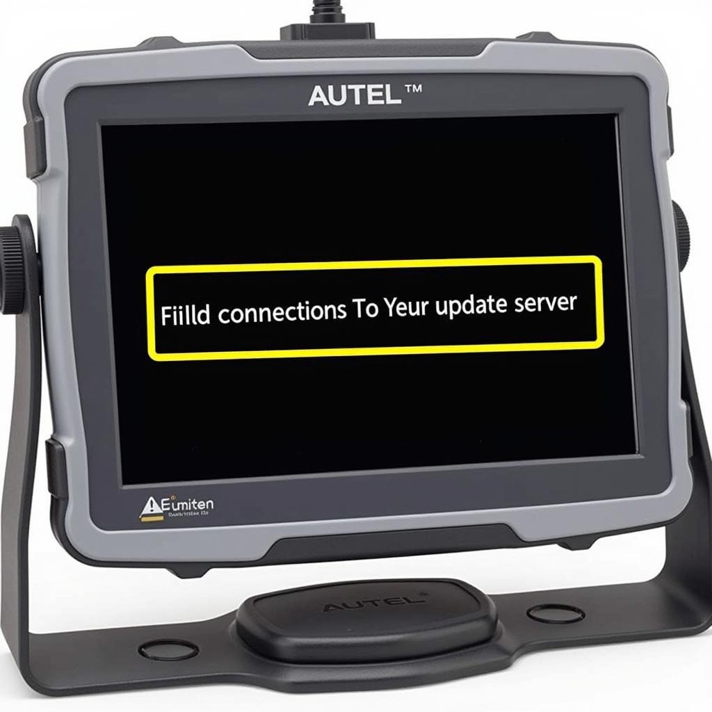 Autel Scanner Showing Update Error