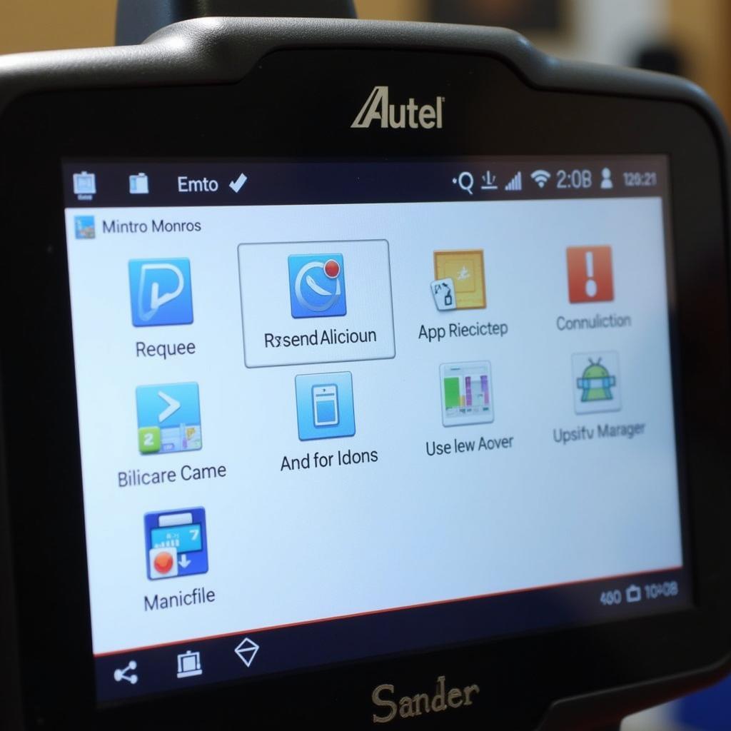 Autel Scanner User Interface: Intuitive and Easy to Navigate