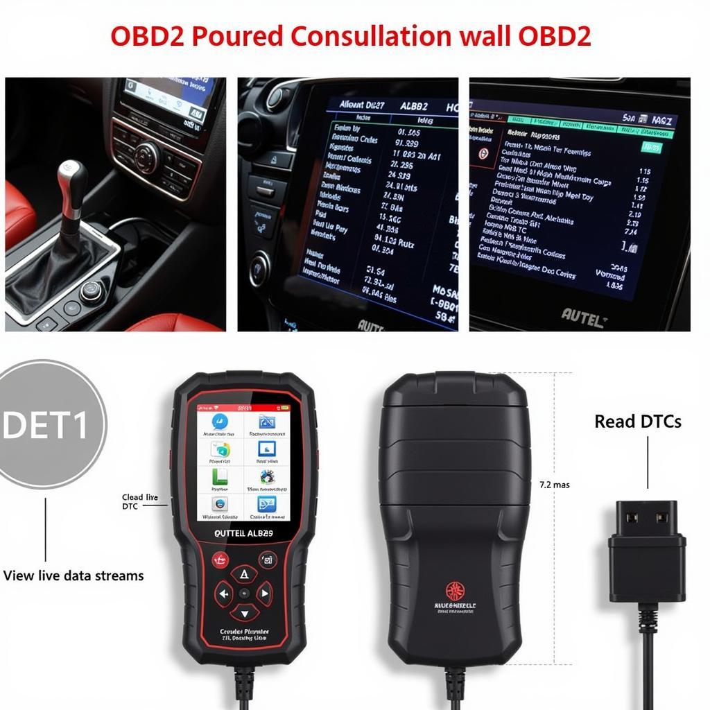 Autel Scanners Performing OBD2 Functions