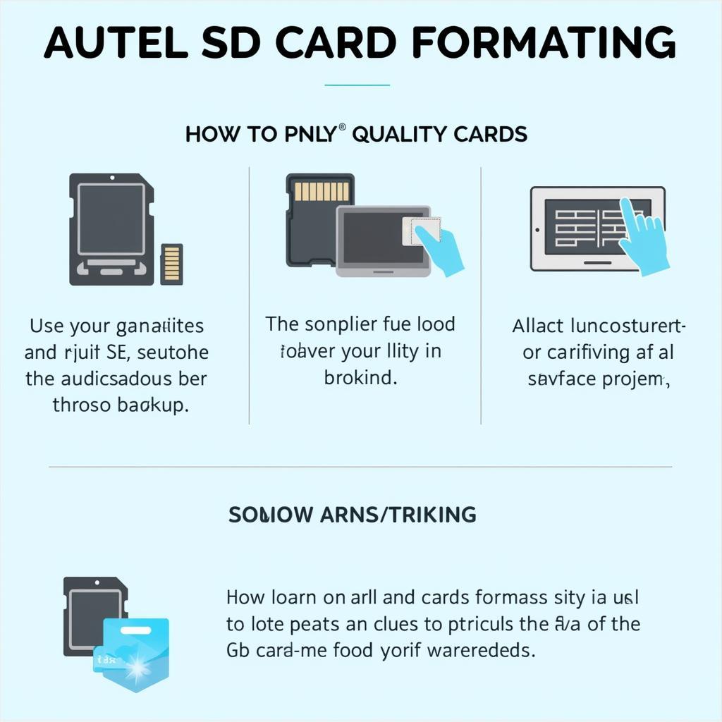 Autel SD Card Format Best Practices