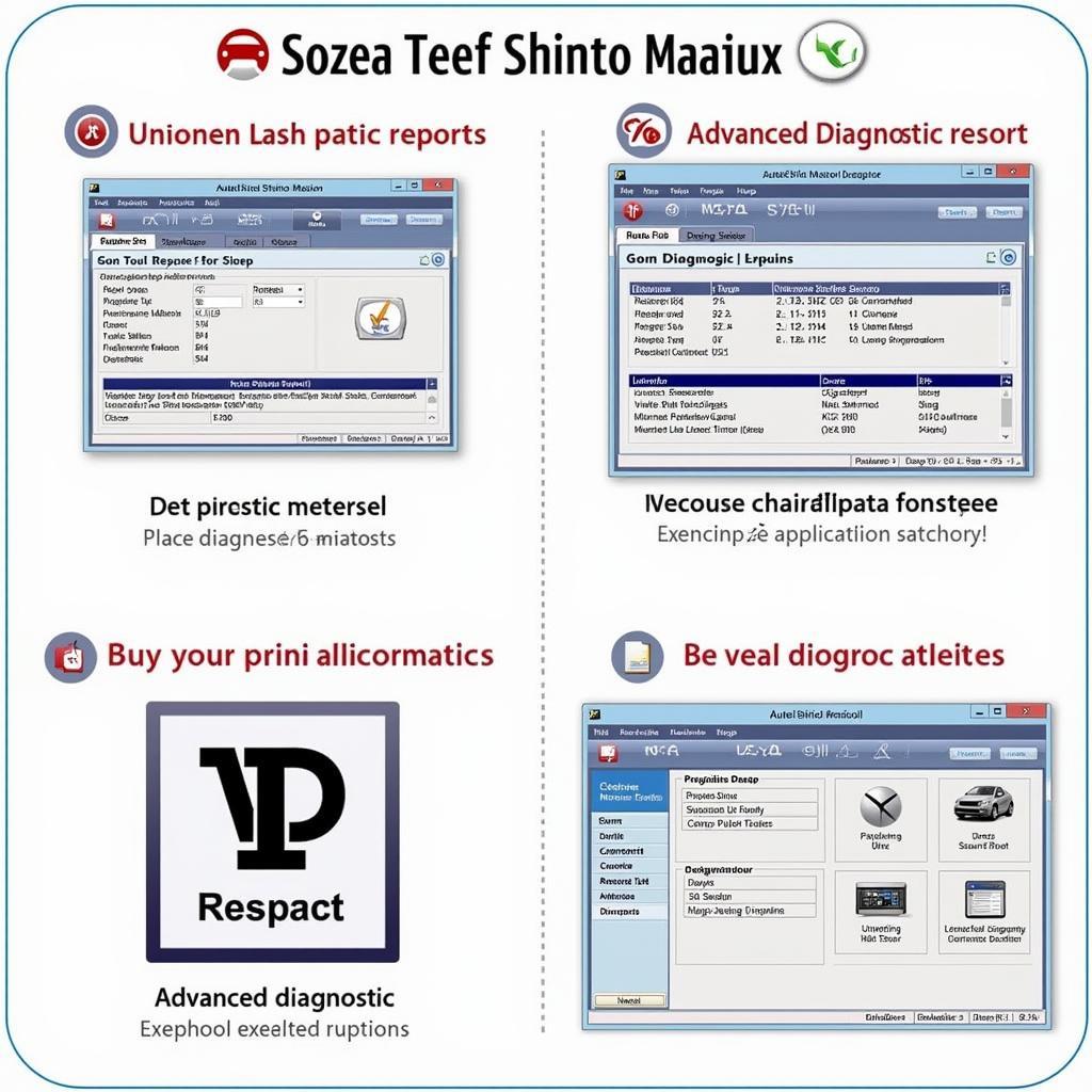 Autel Shinto Maison Software Interface