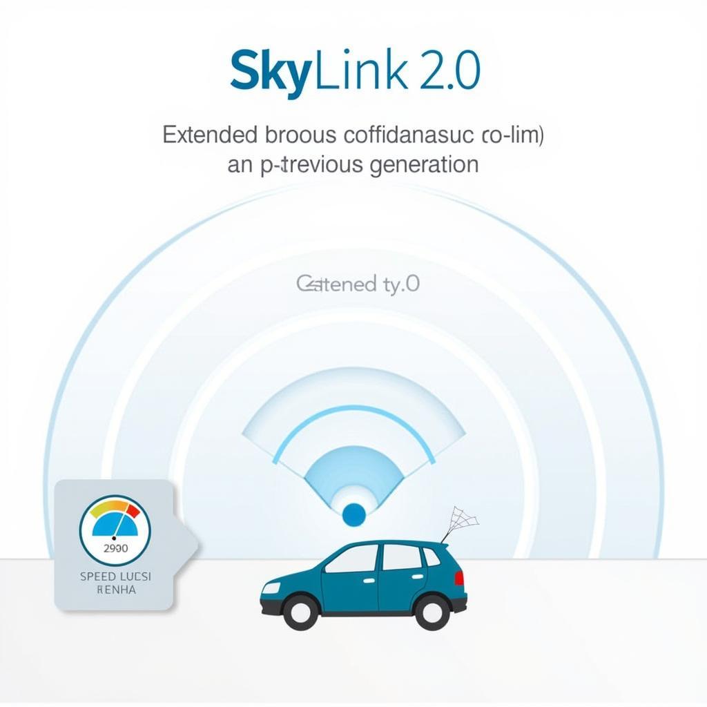 Autel SkyLink 2.0 Range and Speed Illustration