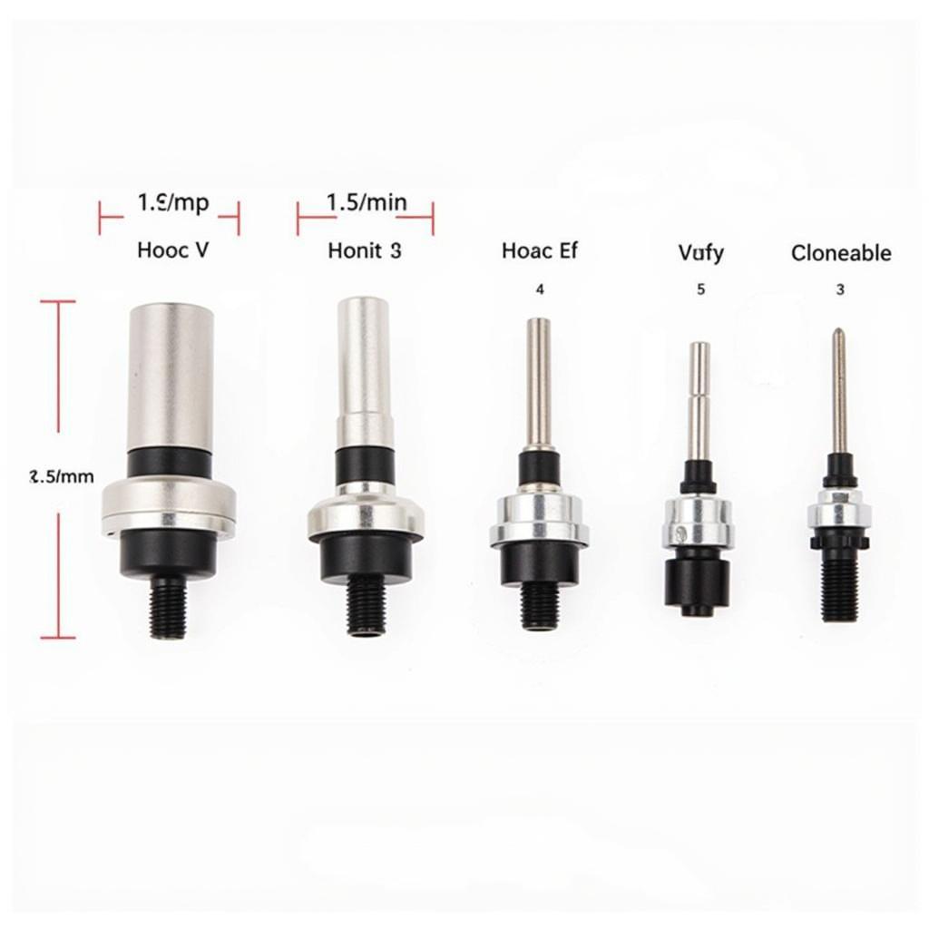 Different Autel TPMS Sensor Kit Types