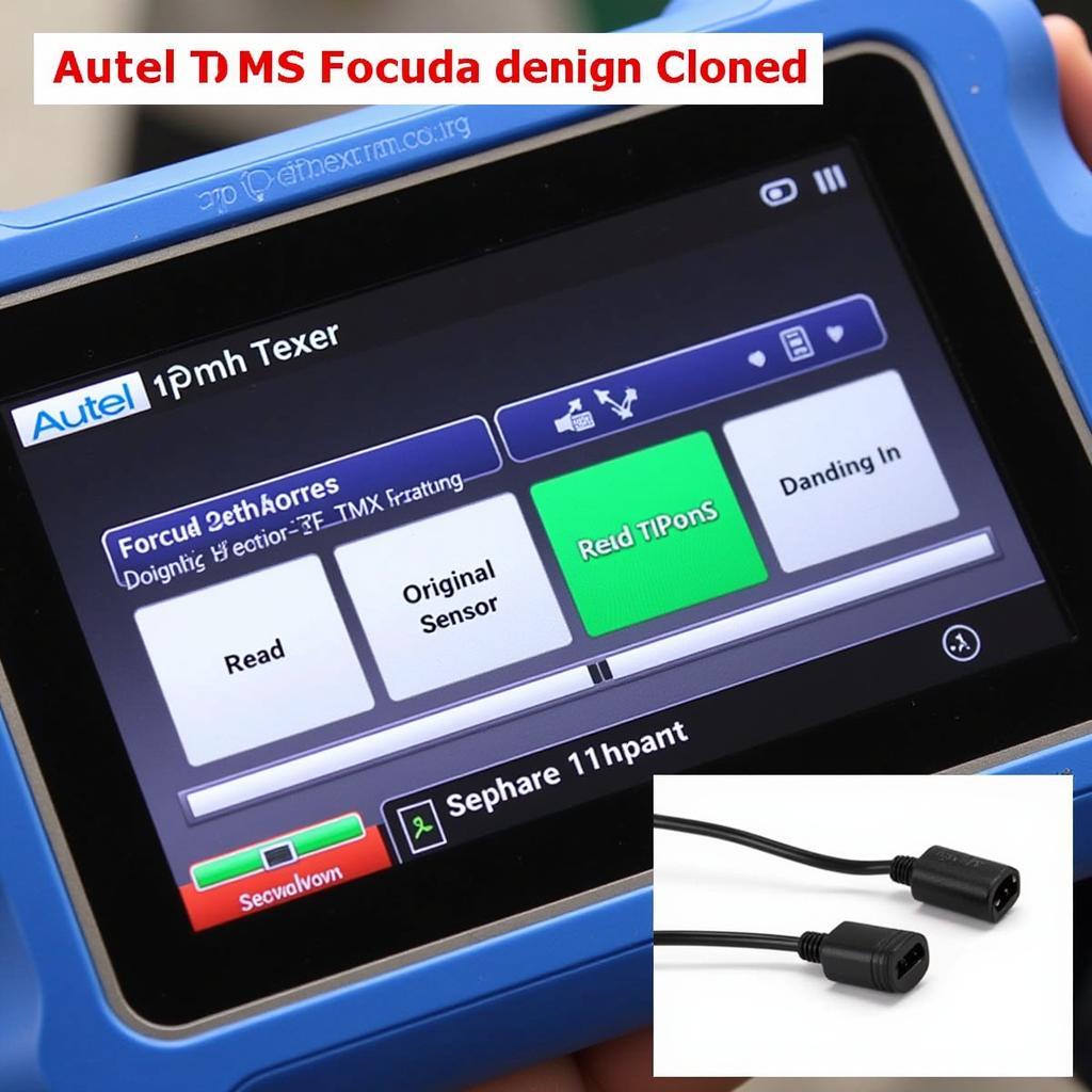 Autel TPMS Tool Cloning Process in Detail