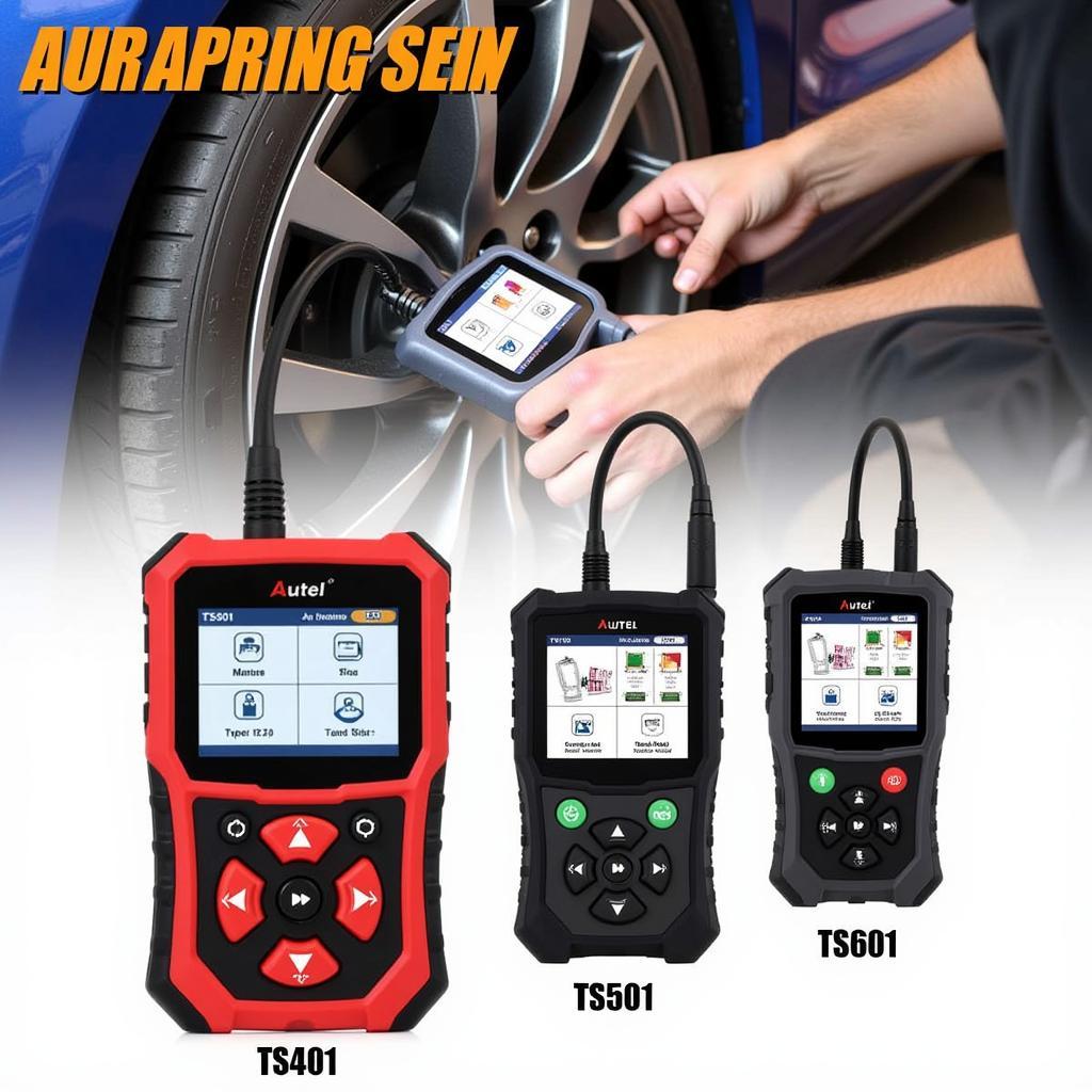 Autel TPMS Tools in Action