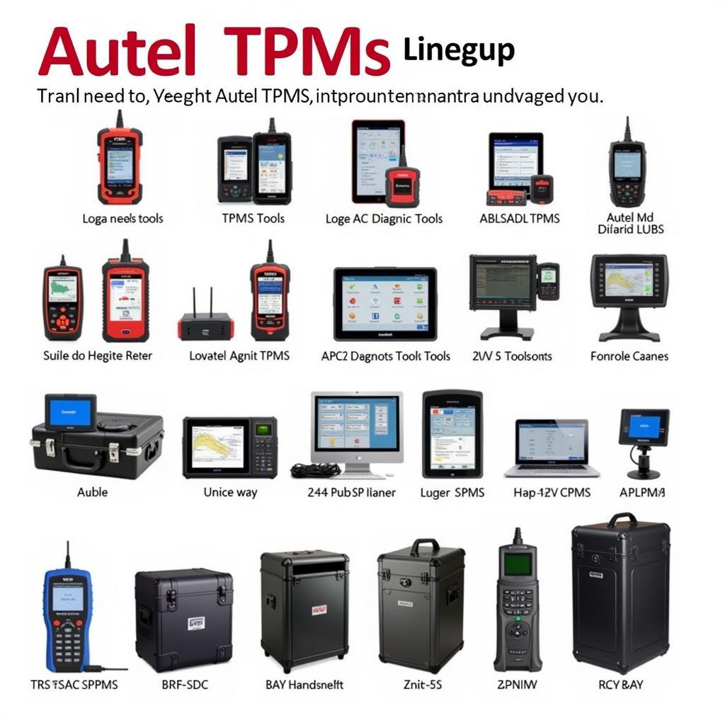 Autel TPMS Tools Range