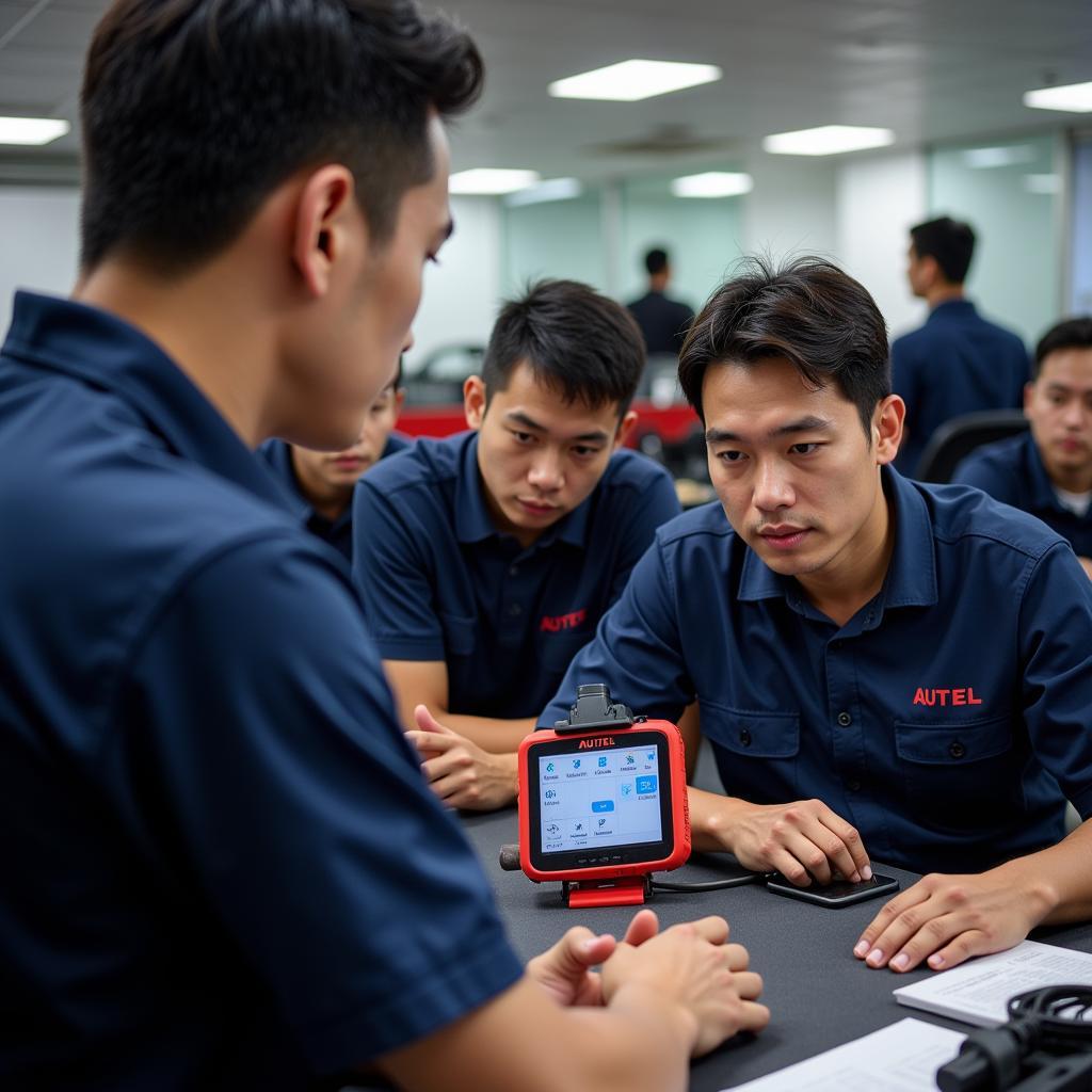 Autel Training Session for Vietnamese Mechanics