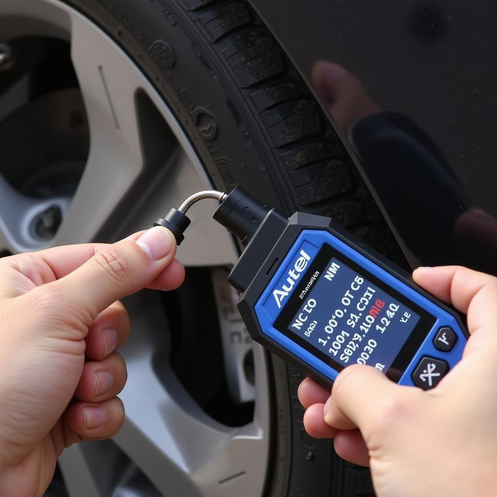 Autel TS401 Activating TPMS Sensor