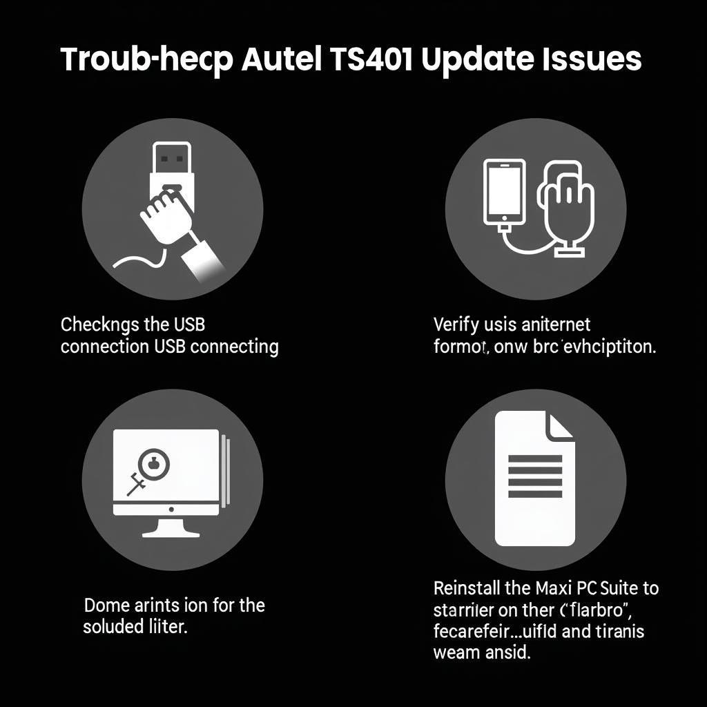 Autel TS401 Troubleshooting Updates