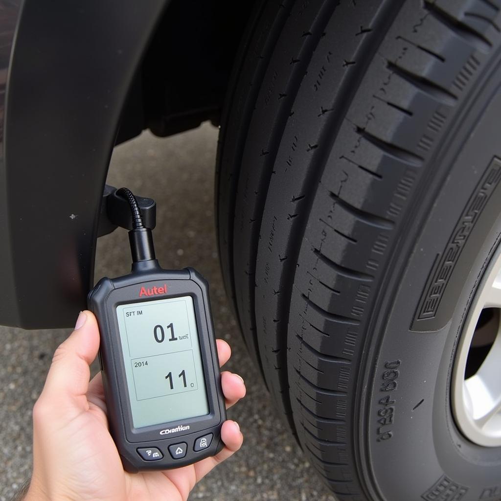 Autel TS408 Activating TPMS Sensor