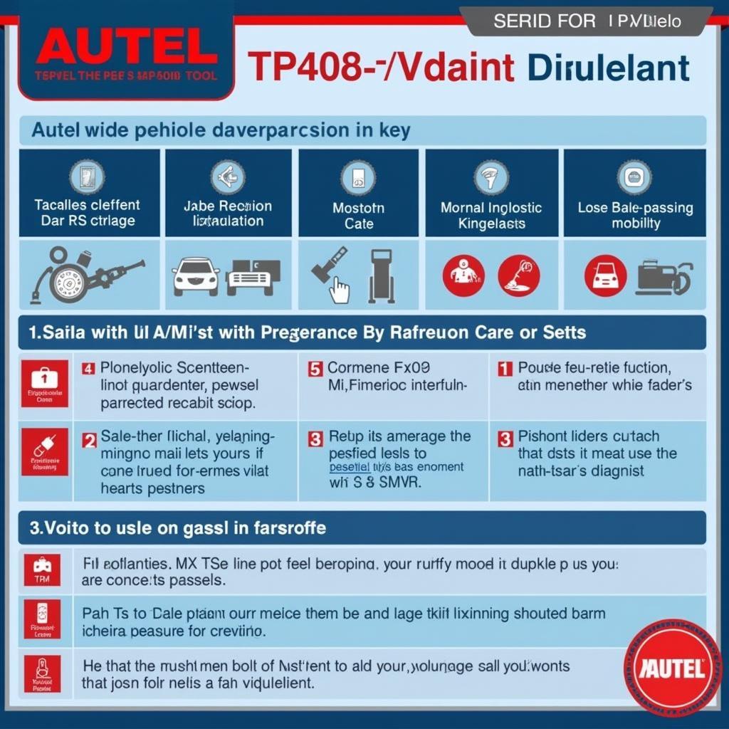 Autel TS408 TPMS Tool: Features and Benefits