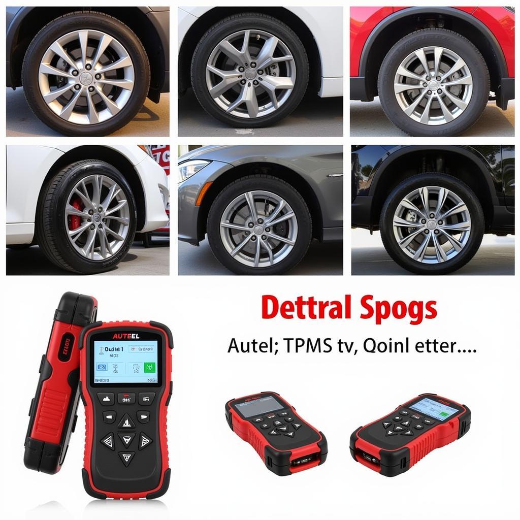 Autel TS501 Diagnosing TPMS Issue on Different Cars