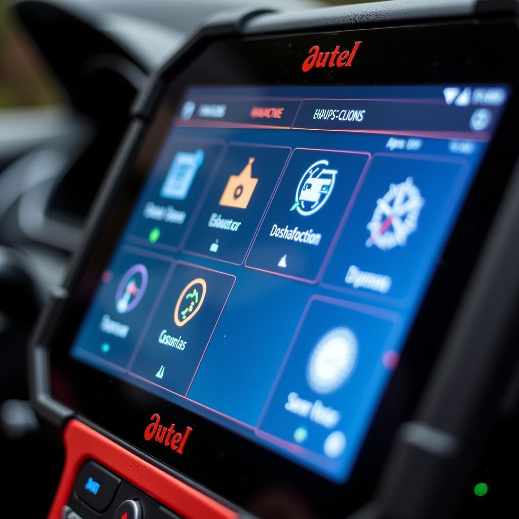 Autel User Interface