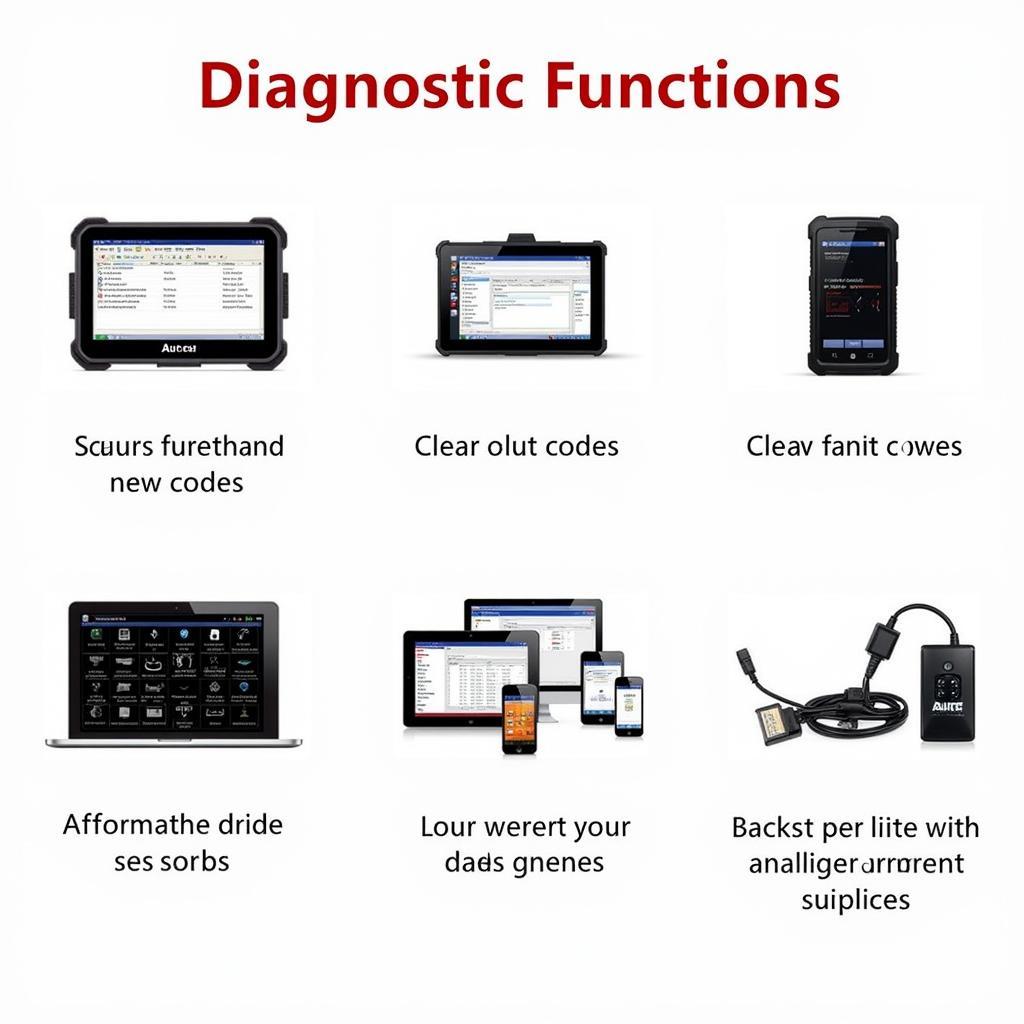 Autel VAG505 Diagnostic Functions