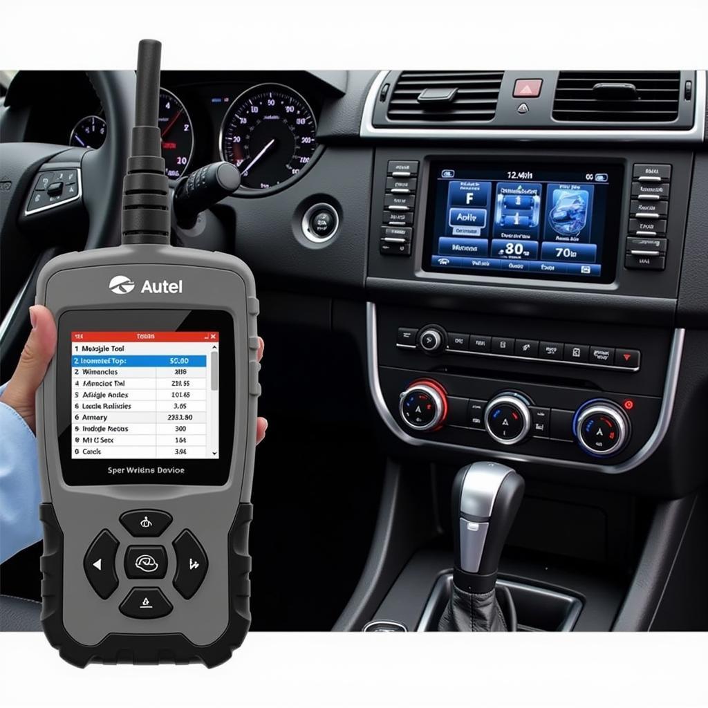 Autel VAG505 Performing Diagnostics