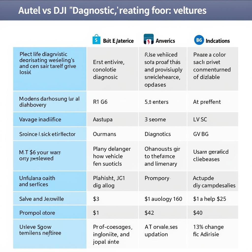 Autel vs DJI Diagnostic Comparison