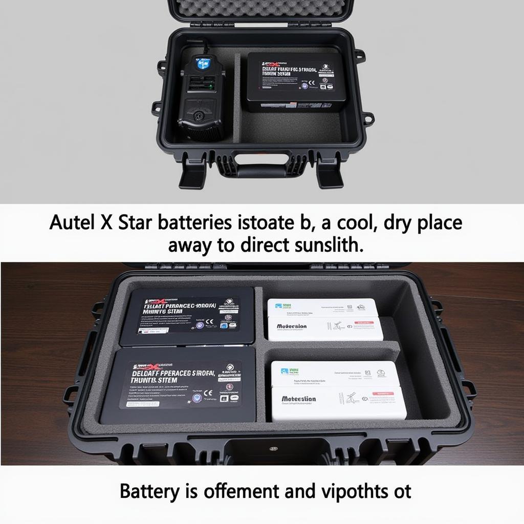 Proper Storage of Autel X Star Batteries