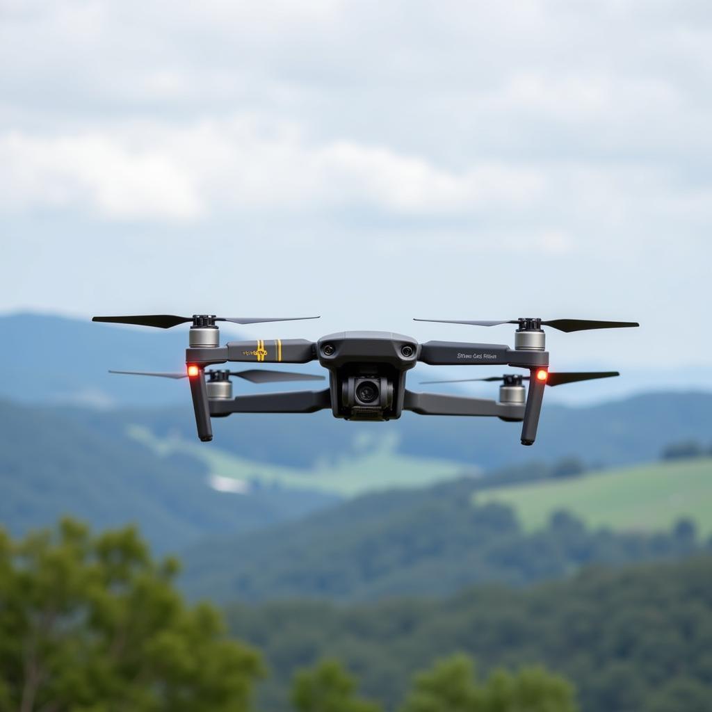 Autel X-Star in flight using the Aero Camcarbon Light Prop