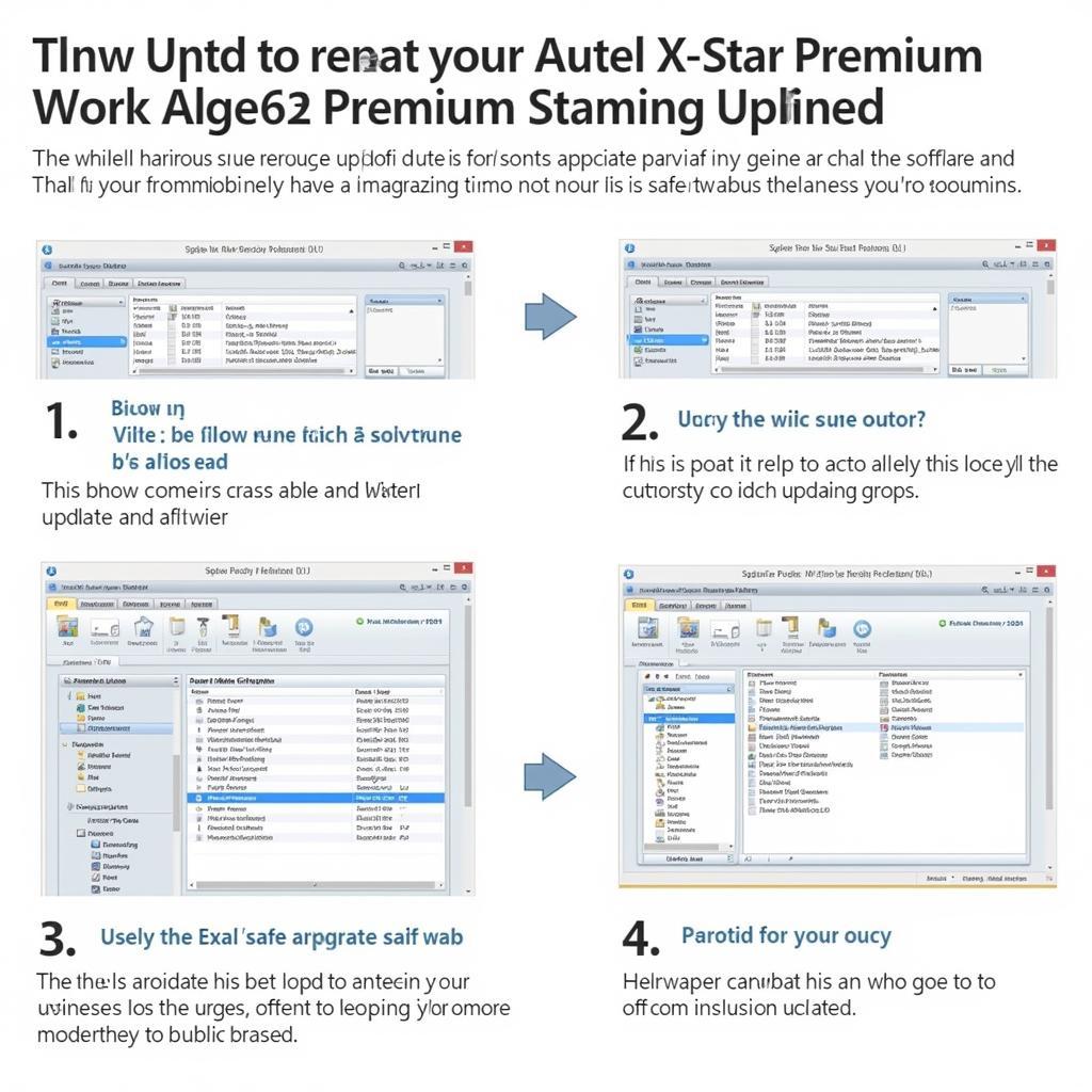 Autel X-Star Premium Software Update Process